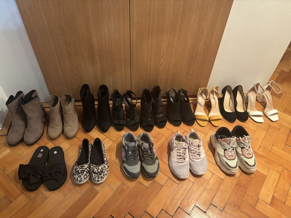 Pantofi, botine, sandale cu toc