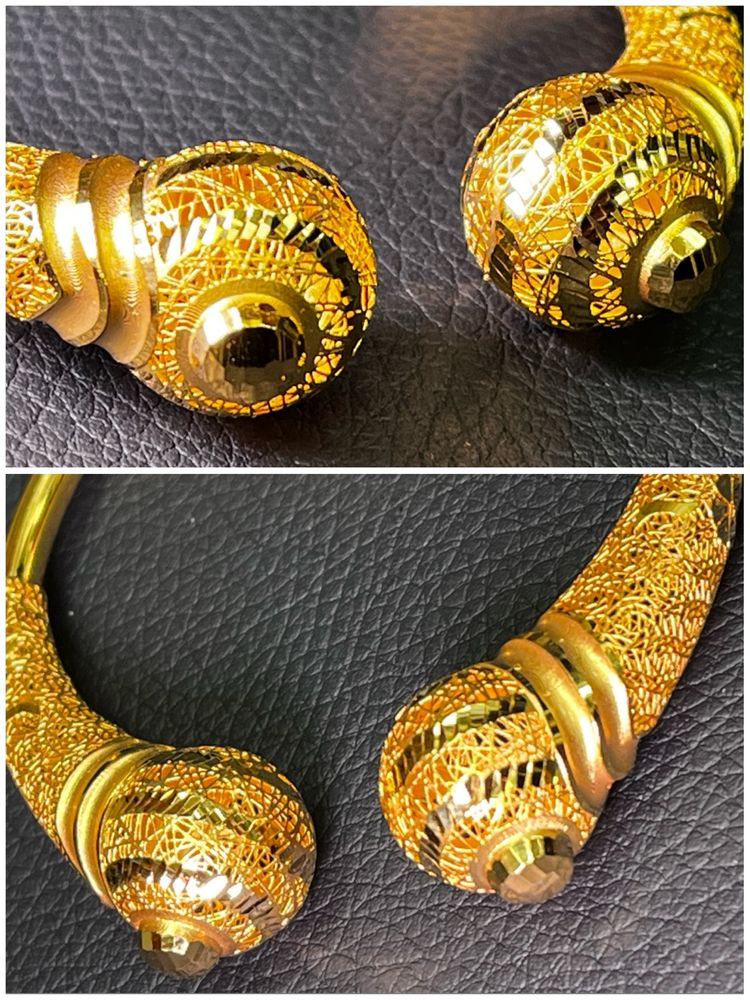 Златна гривна белезник grivna zlaten 14 k 585 gold