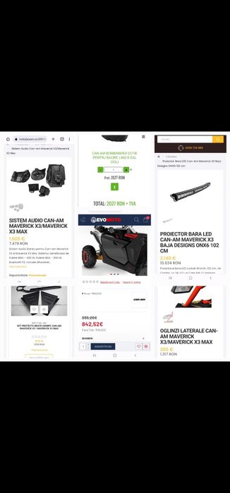Can am maverick x3 rr  full dotări