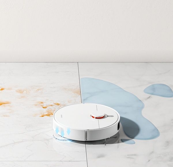 Робот-пылесос Xiaomi Mi Robot Vacuum S10+, белый