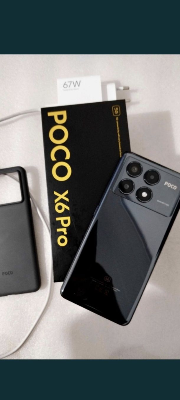Poco x 6 pro 12/512gb kor dok orginal zaryatka kop bomagan olnganga