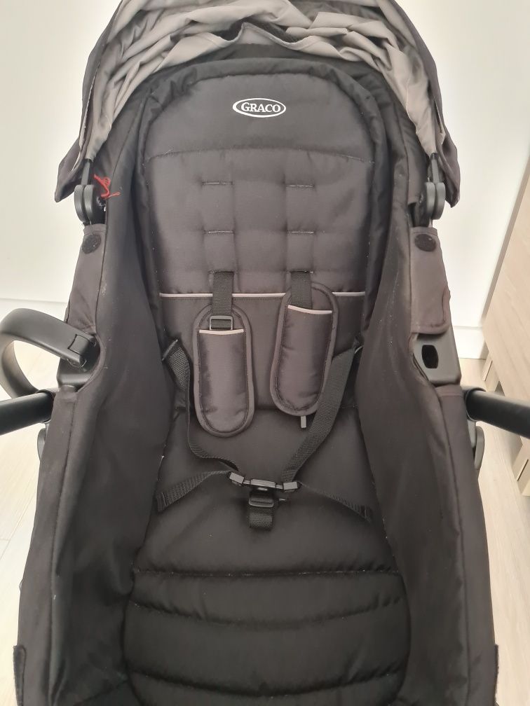 Carucior Graco 3 in 1 negru