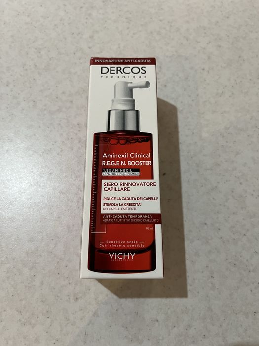 Dercos Aminexil REGEN Booster серум против косопад