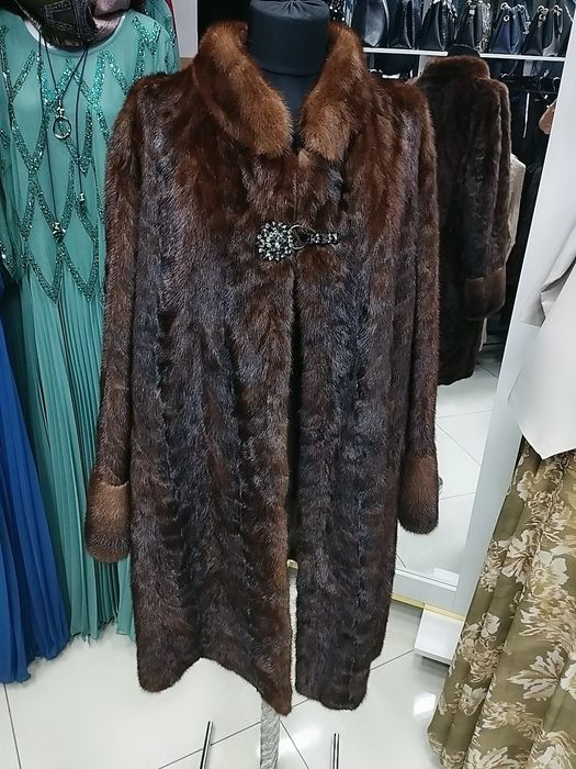 Шубы норка мех натуральный не крашенный ручная работа  импорт