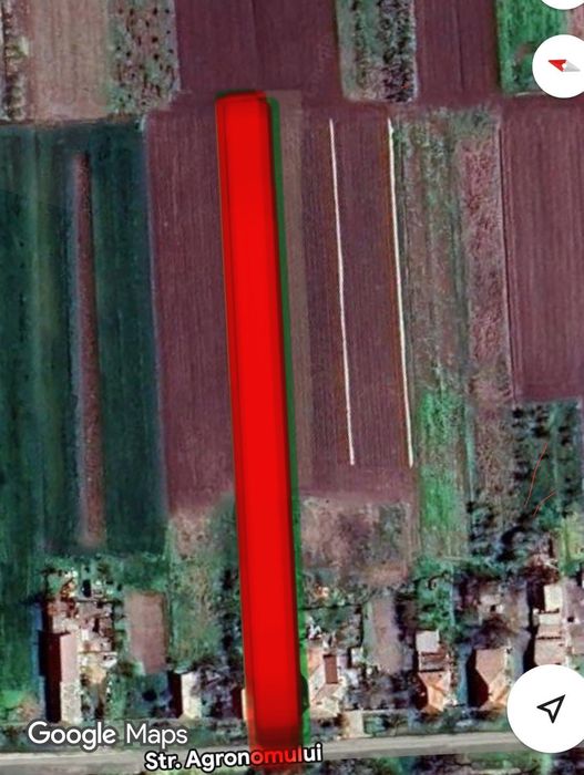 Teren intravilan Mailat 3000 mp fs 18 ml + casa de demolat