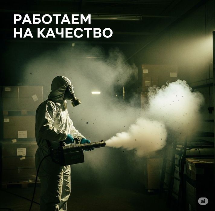 Дезинфекция! Гарантия 100%! Качество и цена!
