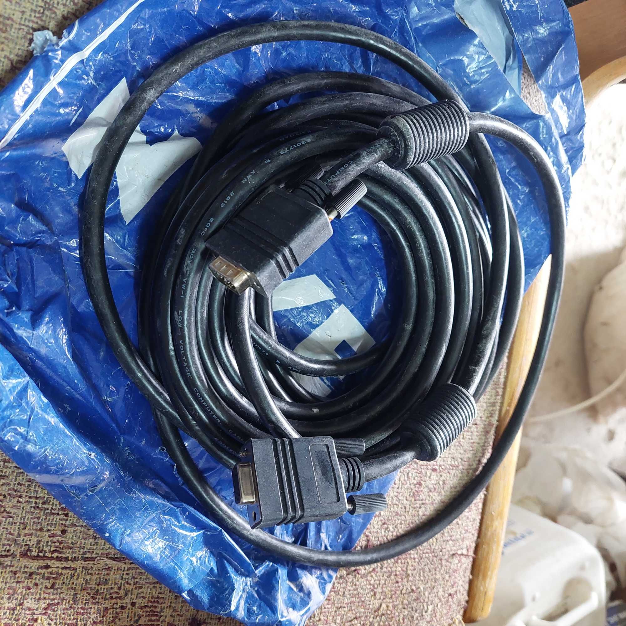 VGA кабель 15 метров, и 30 метров