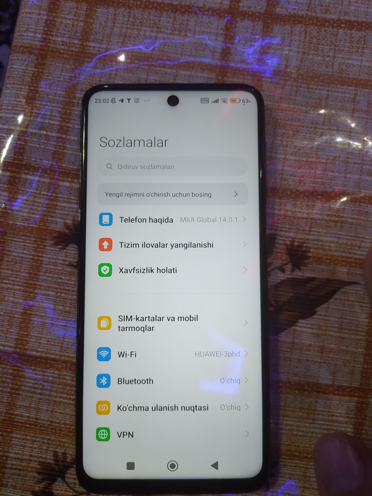 Redmi nout 9s 64