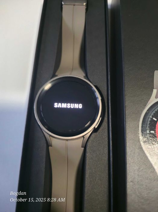 Vand Samsung Galaxy Watch5 Pro, 45mm, BT, Gray Titanium