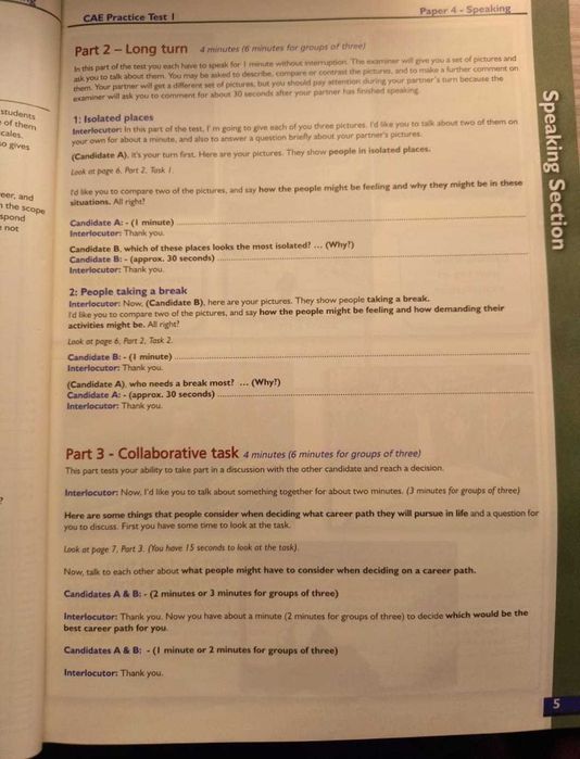 Carte de engleza pentru pregatirea examenului de Cambrige+CD