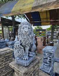 Statueta Leu ,leu din beton,set 2 bucati (privire stanga-dreapta)