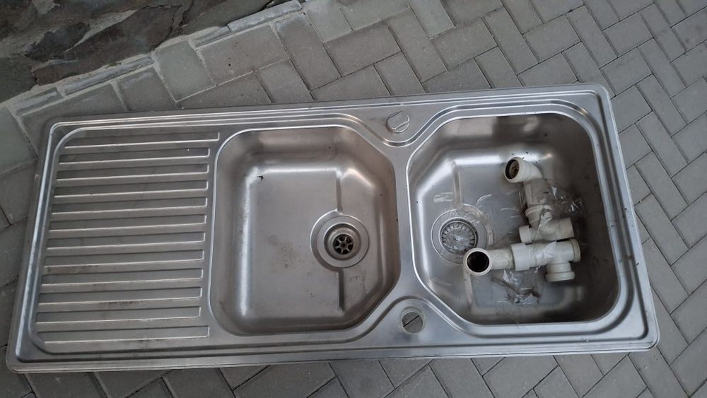 Chiuvetă inox doua cuve Franke