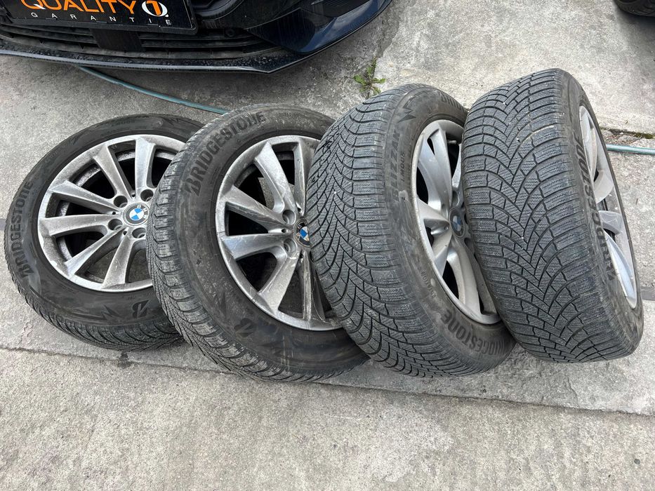 Продавам джанти със зимни гуми и датчици за БМВ/BMW Серия 5/F10/F11!