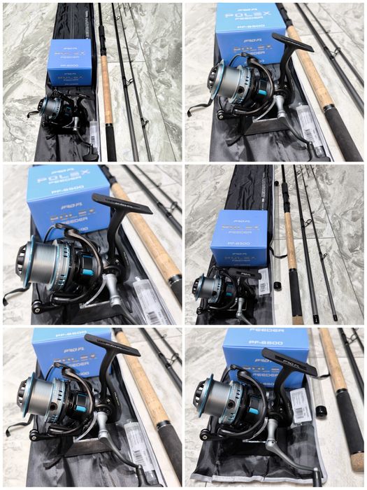 Lanseta Feeder Robinhan HARRIER 3.30m 180gr + Mulineta PRO FL PF6500