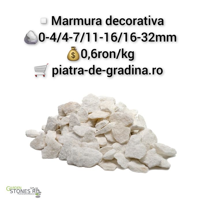 Piatra decorativa marmura