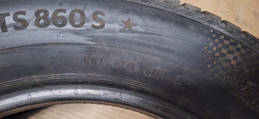 8мм! 205 60 16 Continental wintercontact ts 860S* BMW