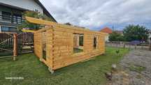 CABANA din lemn de brad