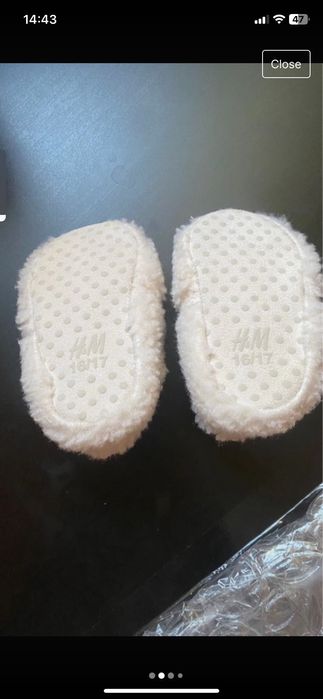 Papucei bebe, 3 perechi de iarna