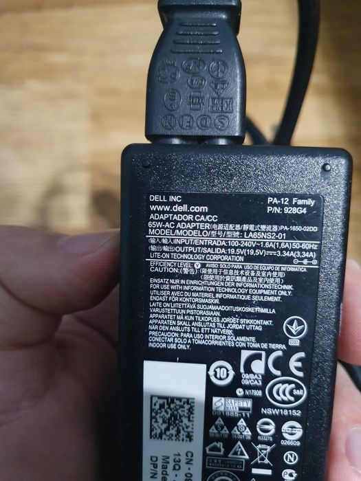 Alimentator/Incarcator Laptop Dell LA65NS2-01 19,5V 3,34A 65W