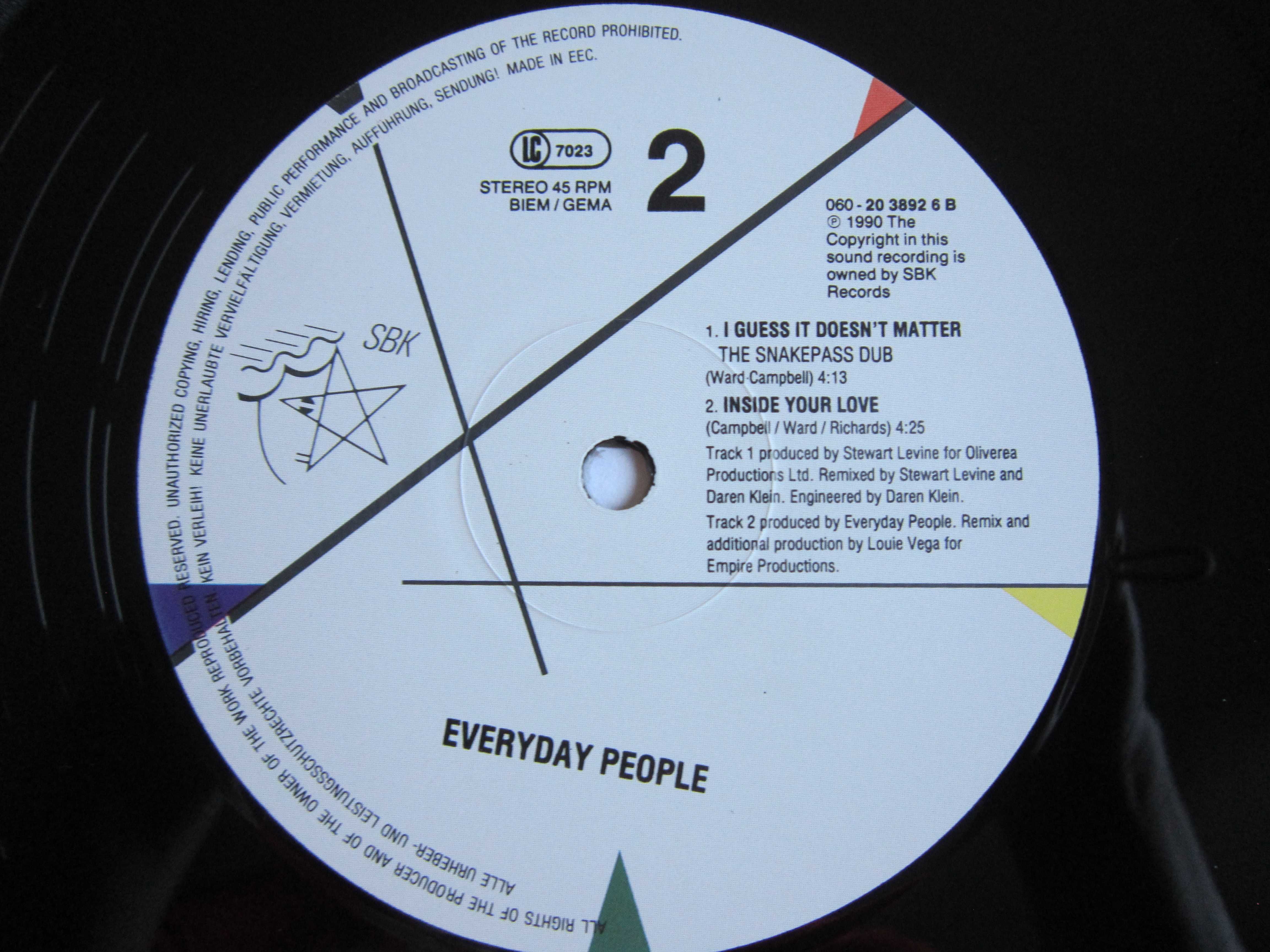 rar Everyday People -I Guess It Doesn't Matter-Funk Soul Rhythm & Blue