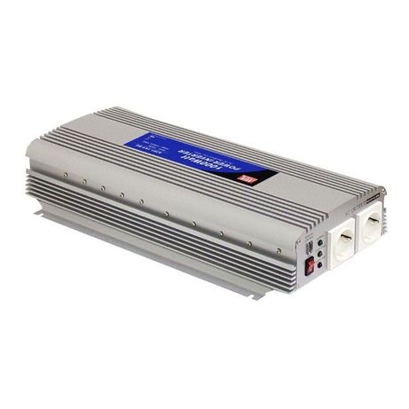Invertor DC-AC Mean Well 1000W 24Vcc in 230Vac camion fotovoltaice