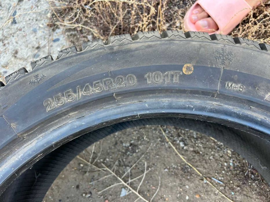 Шины 255/45/20 зимние шины, бу шины