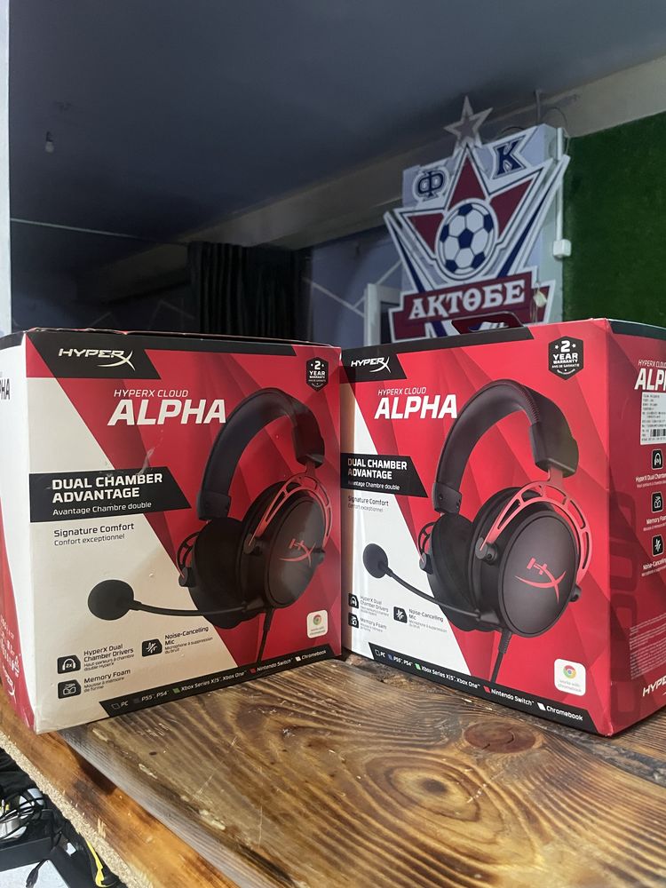 Наушники Hyper X cloud alpha