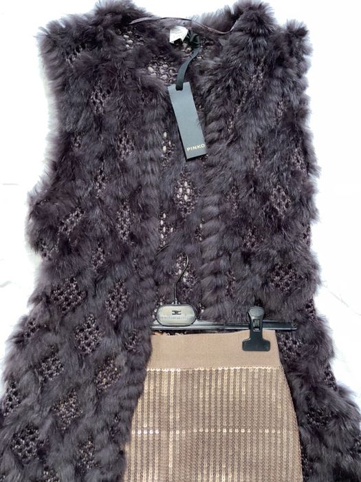 PINKO vestă blanita naturala de la 1800 lei la 1200 lei