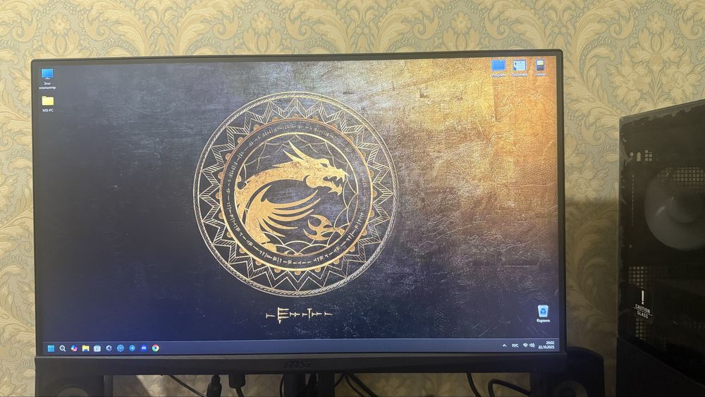 MSI Optix MAG274R — 27”, IPS, 144 Гц, идеал + полный комплект