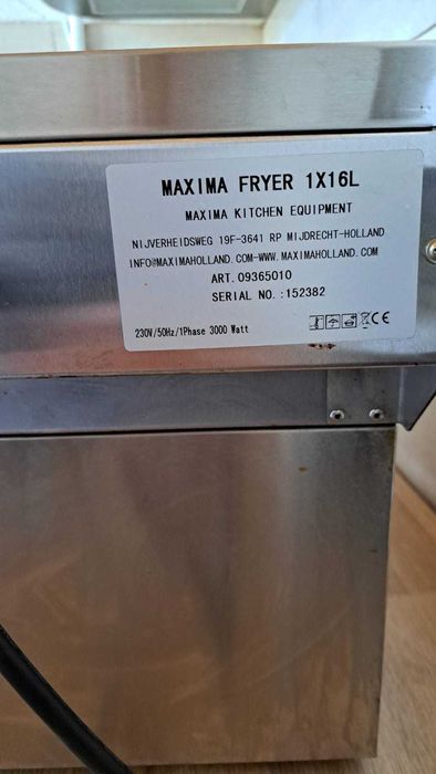 Fripteuza horeca 16l