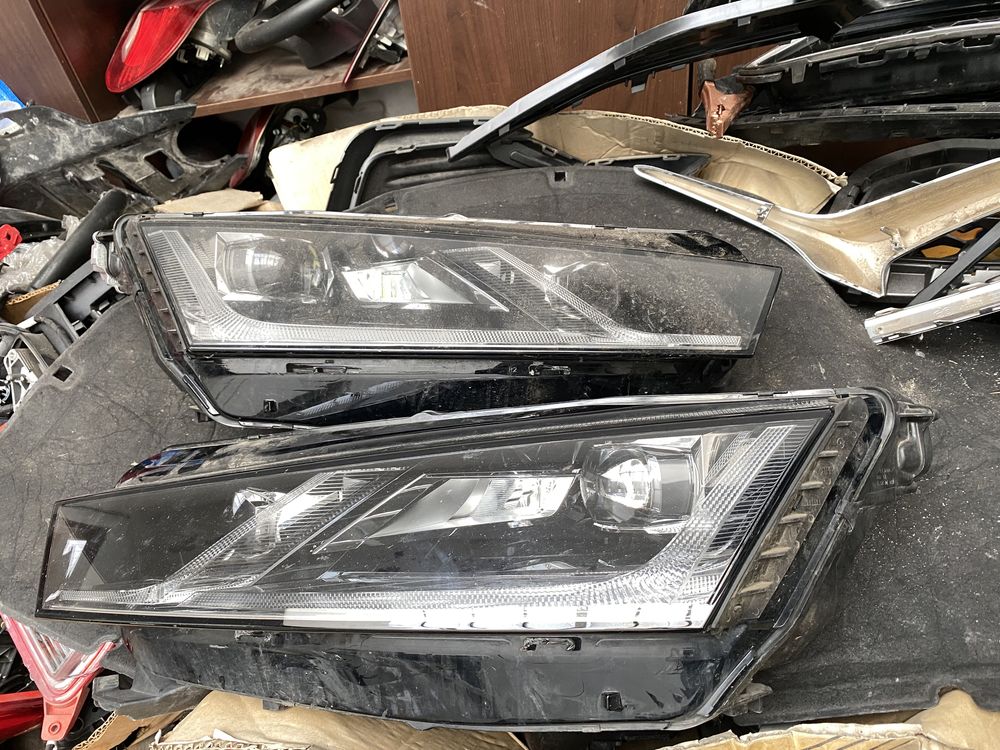 Far Skoda Octavia 4 2020 - 2023 faruri stanga dreapta led lupa
