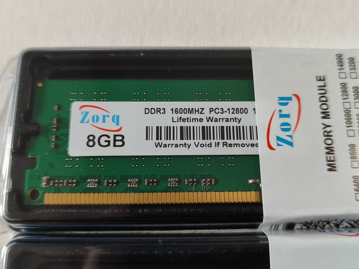 Нови RAM 2x8GB DDR3 1600 запечатани