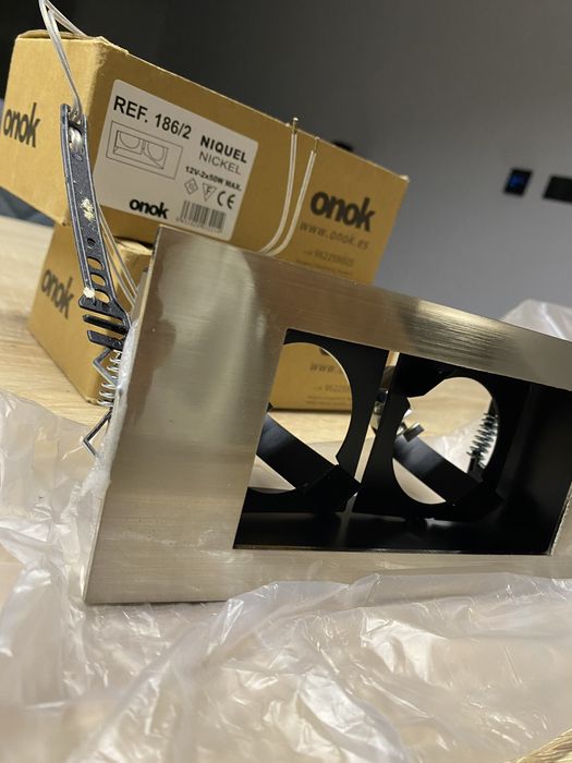 Spot incastrabil Onok 186/2 Nickel G5.3