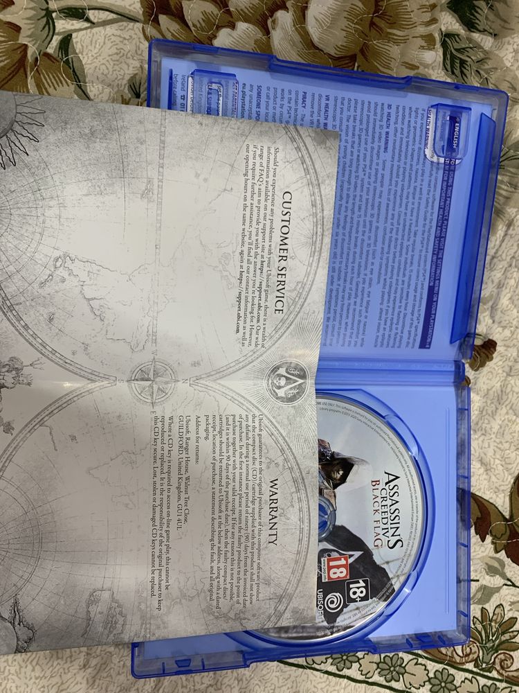 Диск на PlayStation 4/5 Assassin’s Creed 4 Black flag