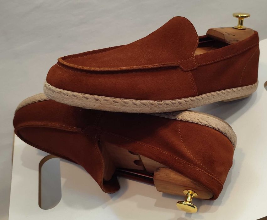 Pantofi slip on 43 43.5 mocasini Excellent NOI piele naturala moale