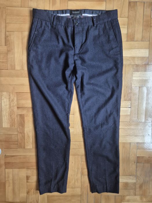 Pantaloni Premium Scotch & Soda, Lână și Tweed, Bărbați - W32/L32