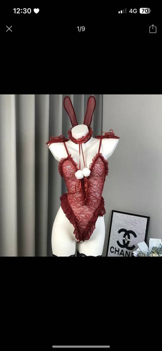 Игривый хвост кролика Сексуальная девушка-зайчик костюм