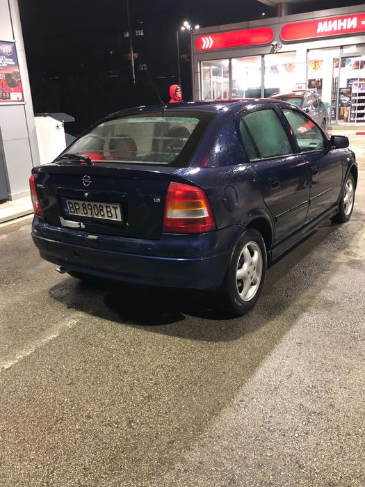 Продавам opel astra g във отлично състояние 1.6 75 к.с гас бензин