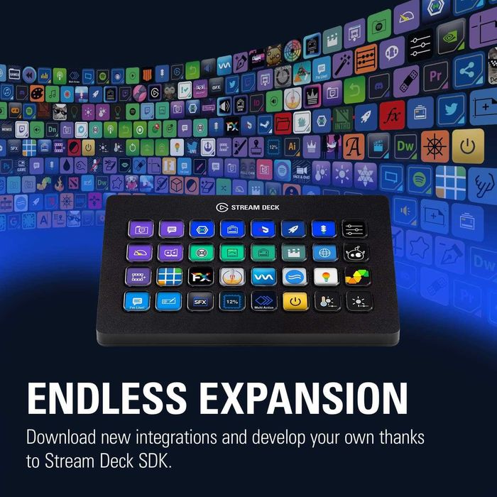 Elgato Stream Deck XL Контролер за стрийм (32 бутона)
