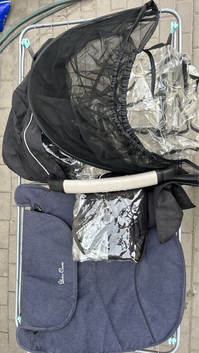 Коляска 2в1 люлька прогулочный блок прогулка