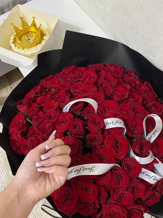 Роза гүл 101 штук