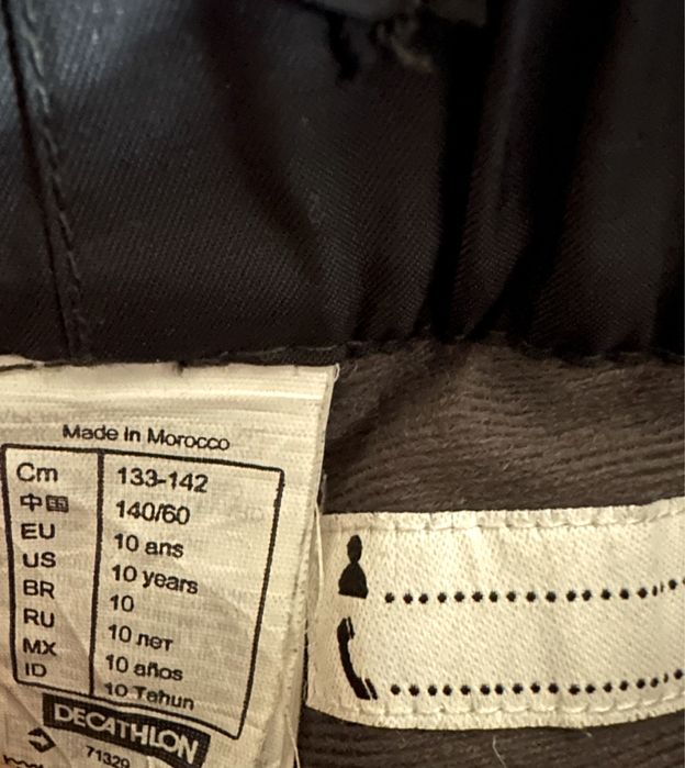 Pantaloni pentru schi copii Decathlon