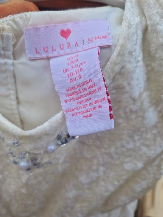 Rochie si bolero de ocazie 7-8 ani LuluRain