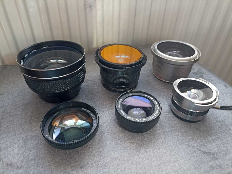 Obiective vechi wide pentru video si foto