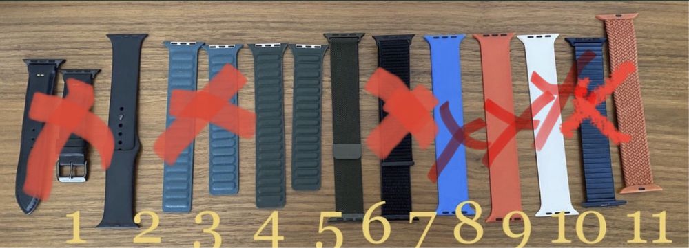 Apple watch bands / каишки/ верижки 38/40/41 и 42-44-45 мм