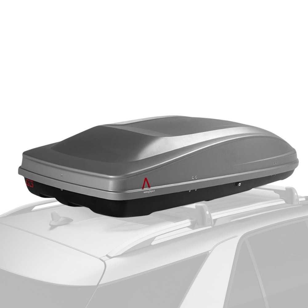 Багажник тип Автобокс Кутия G3 Spark eco 400 сив мат за автомобил
