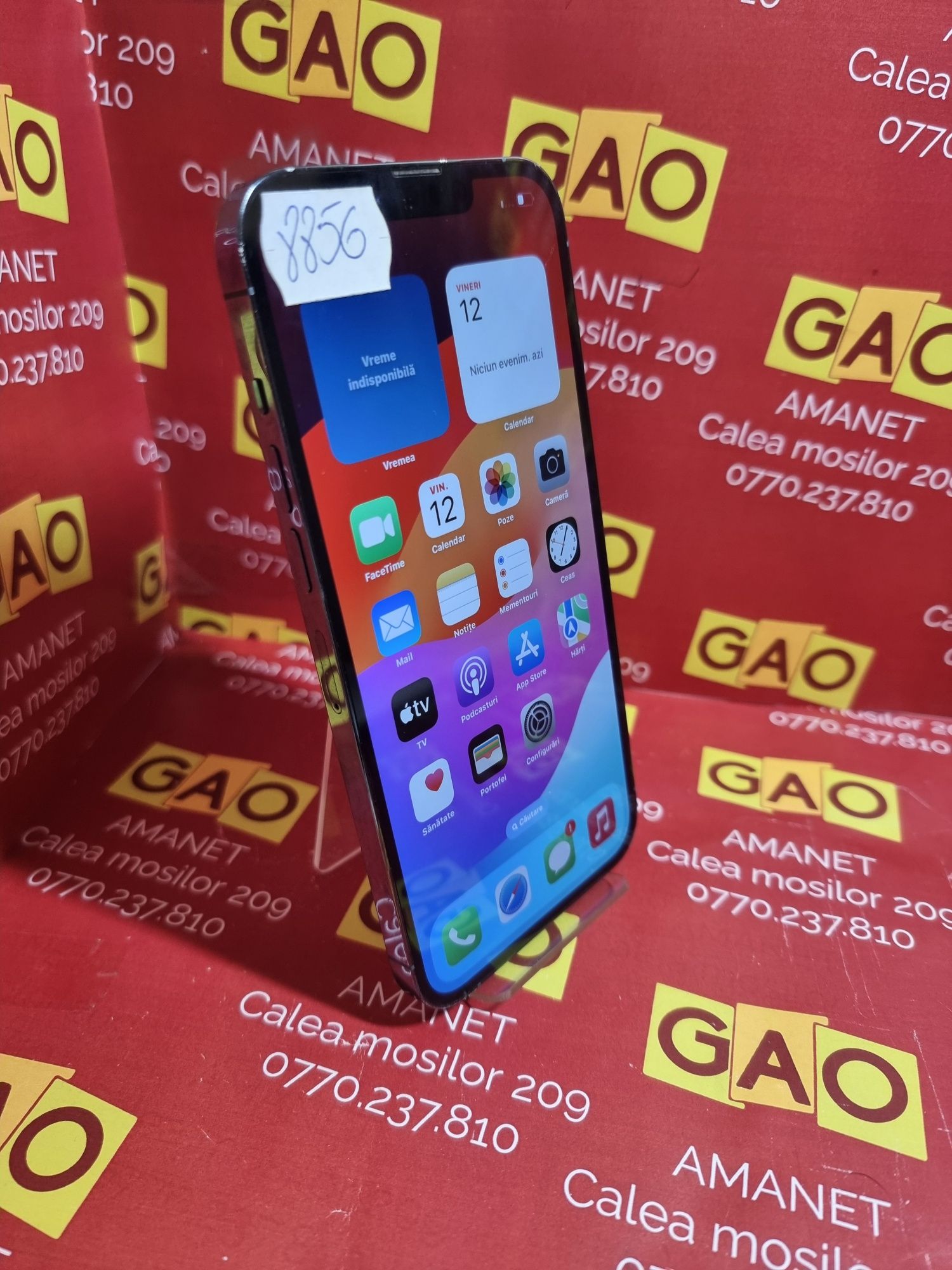 GAO AMANET - iPhone 13 Pro Max, stocare 128gb, liber de retea, bat 85%