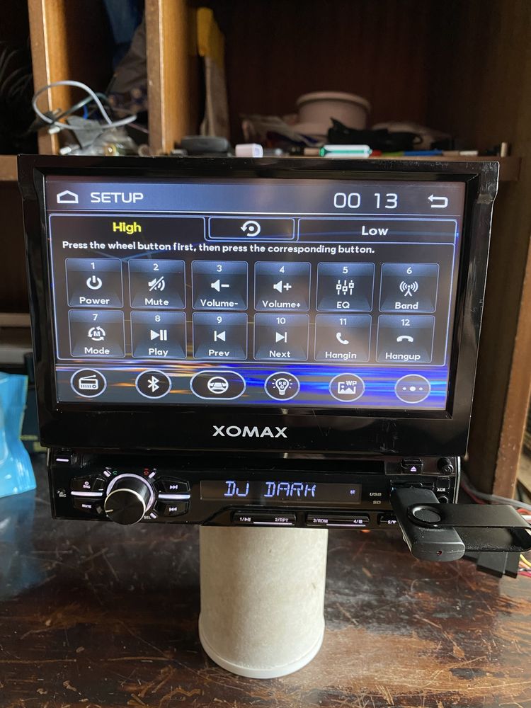 XOMAX (Germany) -DVD BLUETOOTH USB CD mp3 плеър за кола сд радио