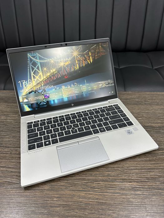 мощный 8-ядерный i5 ноутбук HP EliteBook 840 G7, для интернета и офиса