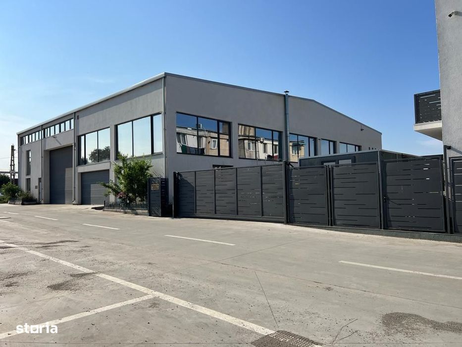 Închiriere hală in zonă industrială, platformă betonată, acces tir